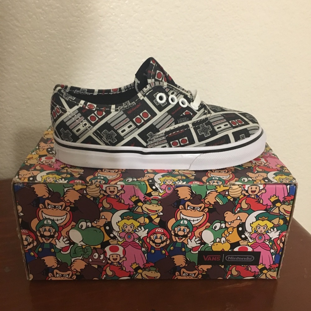Children’s toddler Vans size Nintendo vans
